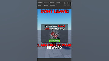 How to make «Don’t leave» UI in roblox studio tutorial #robloxstudiotutorial #robloxstudio