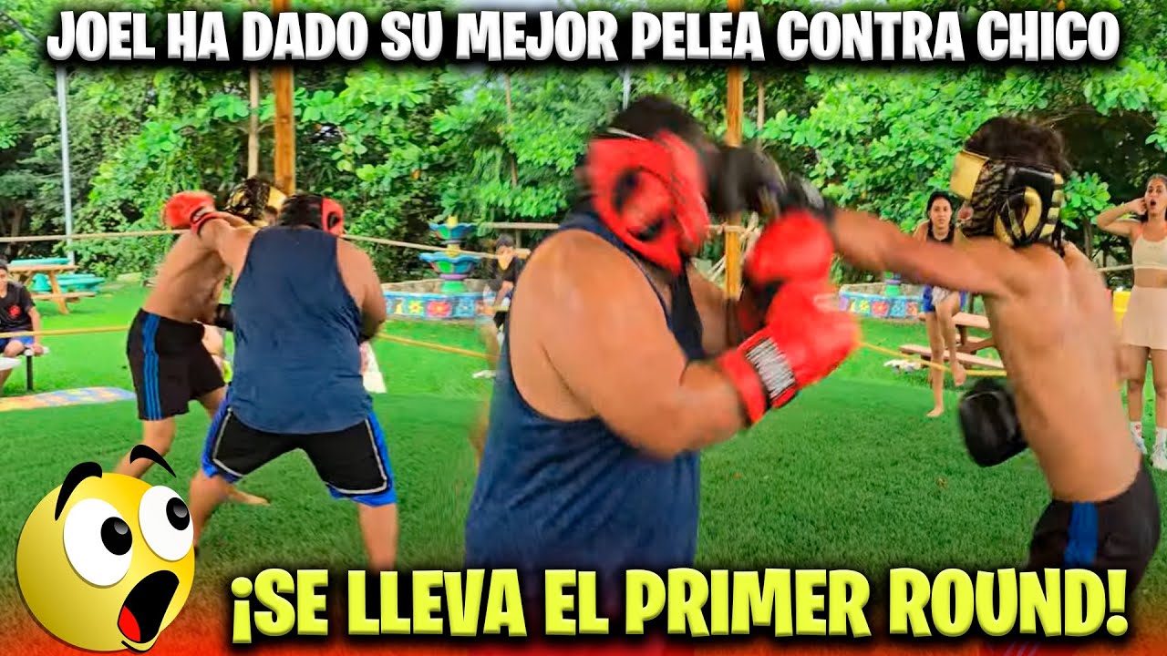 Muchos subestimaron a Joel por verse más débil pero miren la pelea que hizo contra Chico