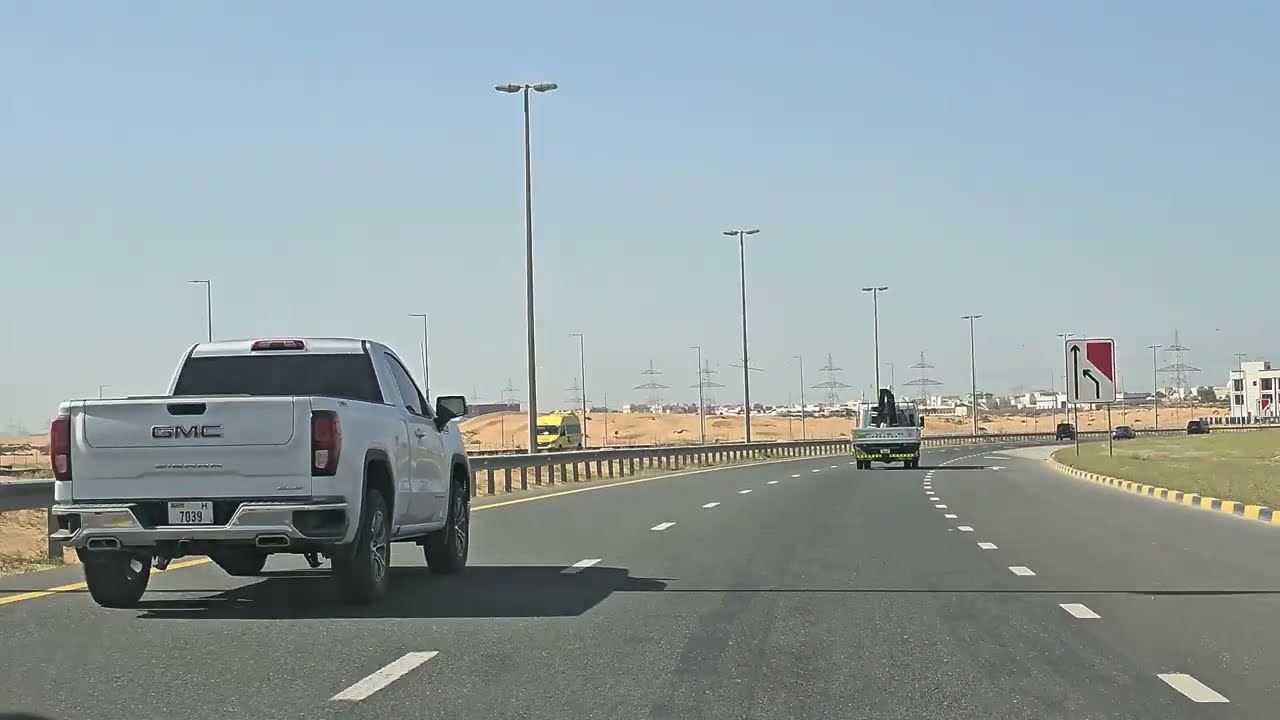 Sharjah Maleeha Road beautiful view 😍 #dubailife #dubai #uae 