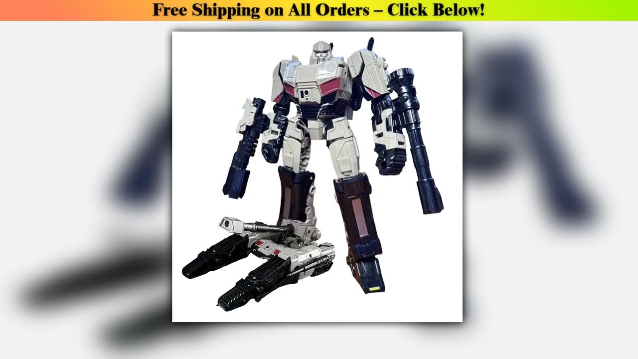 JINGKE Transformation One TANK Megatron Action Figures robot Toys KO ss114 18cm Childrens Toy Gift