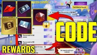 8TH ANNIVERSARY 4 CODE | 4 REDEEM CODE | HOW TO COMPLETE GENERAL CHARACTER VOUCHER  MISSION IN PUBGM