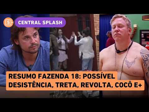 Resumo Fazenda: Darlin acusa Giovanna; prova do Fazendeiro; Daniel se revolta; Serginho pega cocô e+