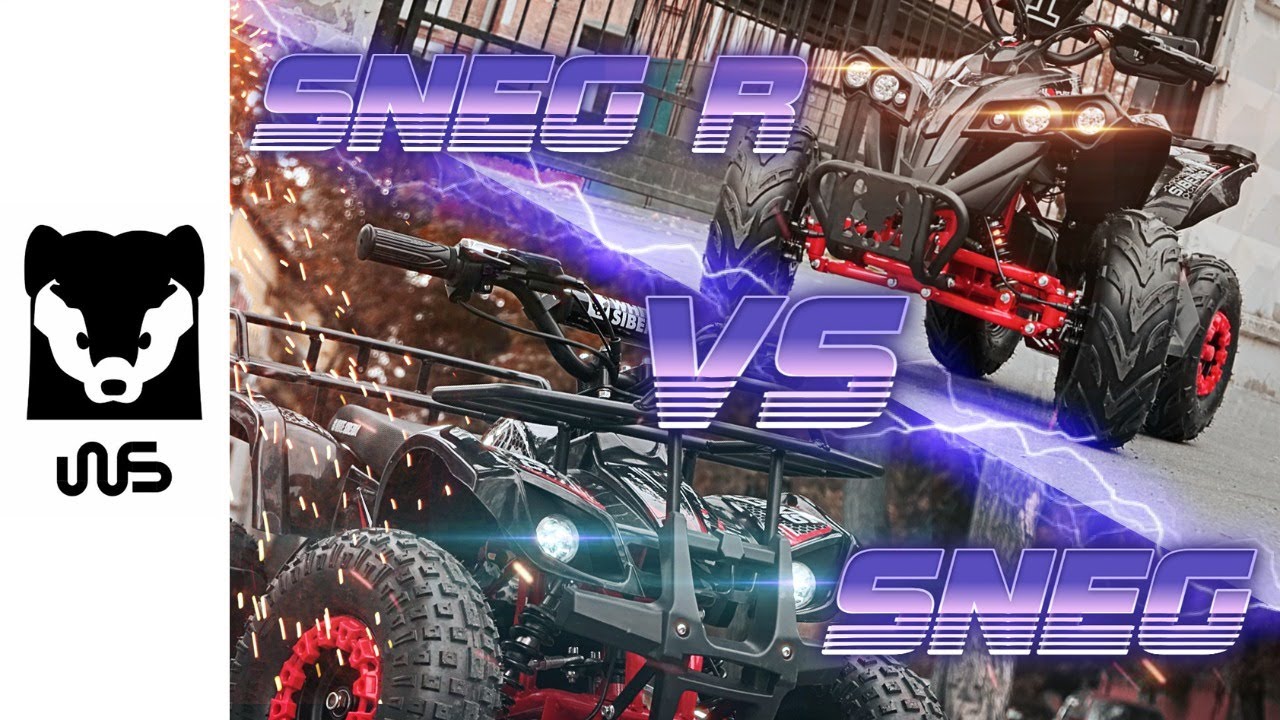 Обзор на детский электроквадроцикл White Siberia Sneg R