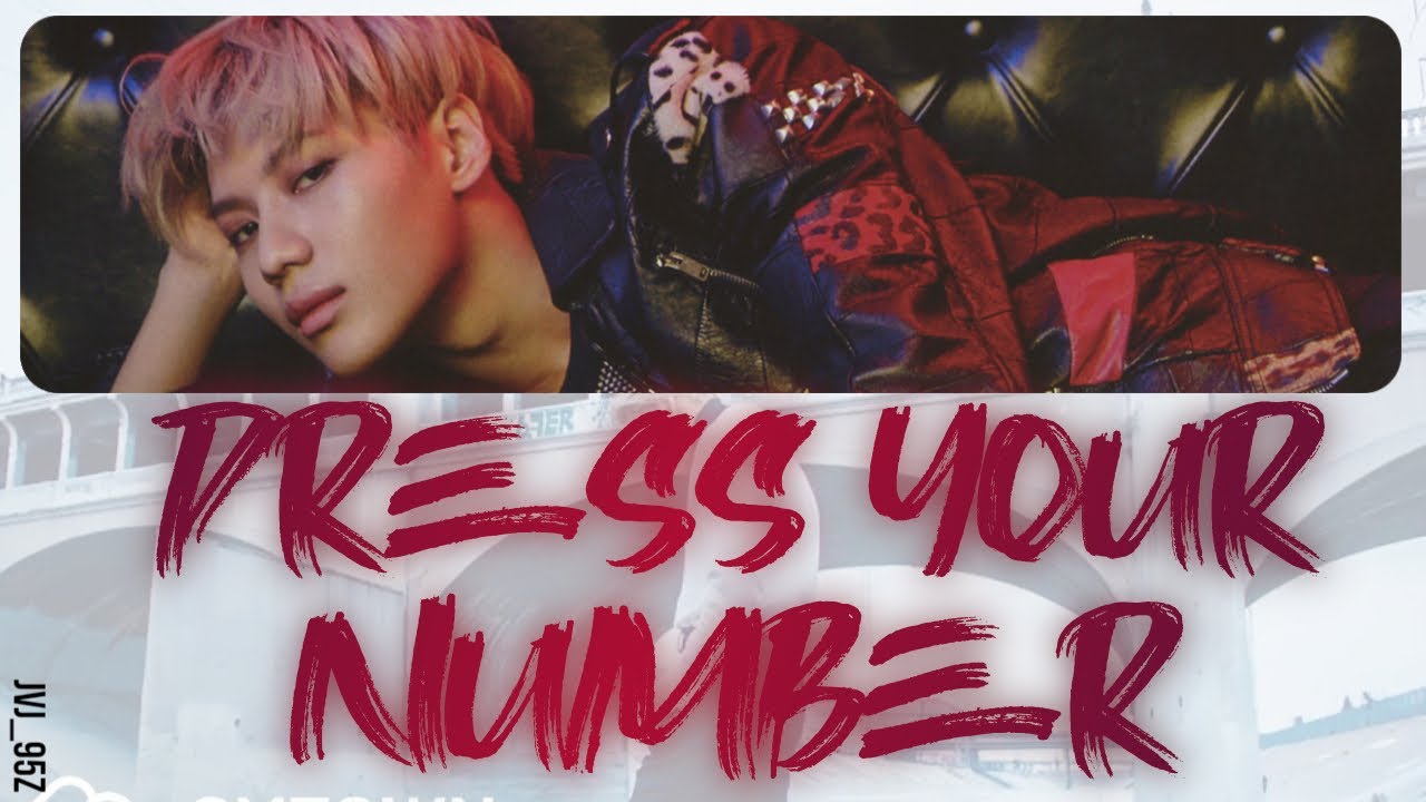 TAEMIN(テミン) - Press Your Number Japanese Version (Kan/Rom/Eng