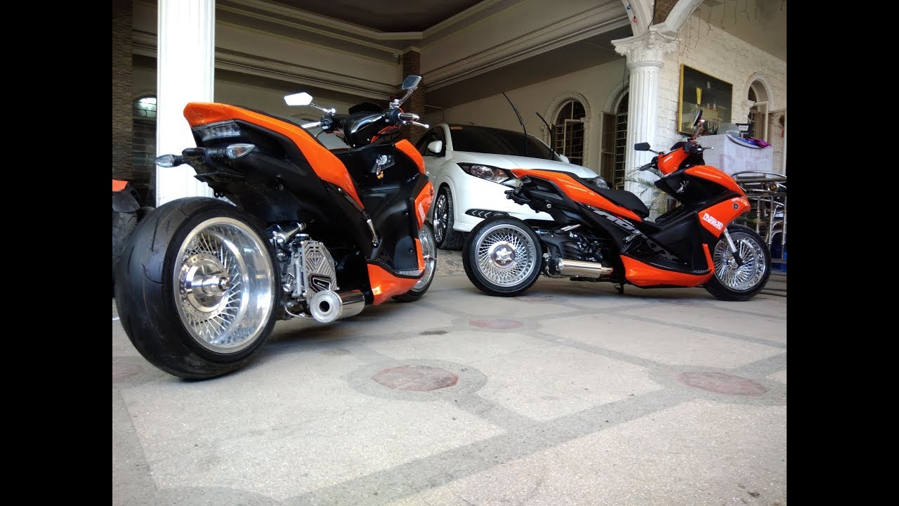 Yamaha Aerox 155 done!!!  4th Aerox Build  Password 