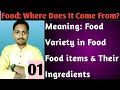 Class-6 Science Guru | Food: Where Does It Come From? | Biology | CBSE/BSEB | #01