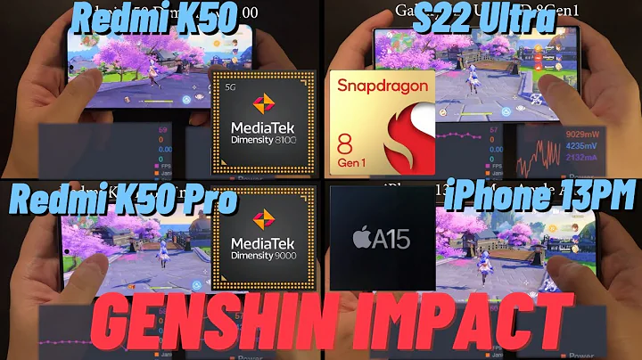 Redmi K50 vs K50 Pro vs iPhone 13 PM vs Galaxy S22 Ultra Genshin Impact Test. Cheaper is Better? - DayDayNews