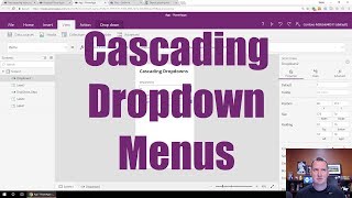 PowerApps Cascading Dropdown - See comments for 2021 version screenshot 2