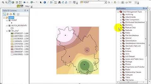 3D Modeling in Arc Scene ,DEM and creating contour form DEM