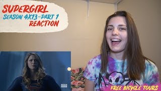 Supergirl season 4 episode 13 “what’s so funny about truth,
justice...” reaction part 1