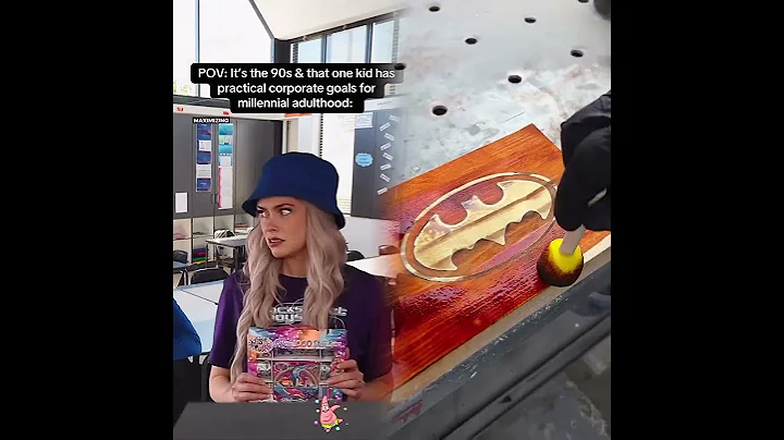 It’s the #90s & that one kid has practical corporate goals for #millennial adulthood. #nostalgia