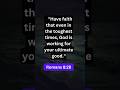 Romans 8:28 || Bible Verse #bible #bibleverse #bibleverseoftheday #shorts
