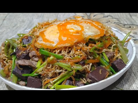 How to make👨‍🍳 delicious 😋 pork🍽️ blood chili 😋🌶️វិធីធ្វើម្ហូប🍴 ឆាមីឈាមជ្រូក ឲ្យមានរសជាតិឆ្ងាញ់ 😋