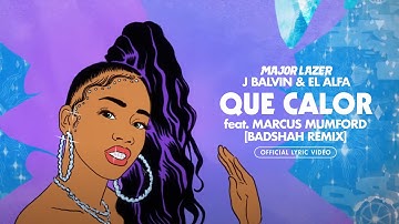 Major Lazer - Que Calor (with J Balvin) (Saweetie Remix) [Official Lyrics/Letra]