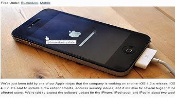 iOS 4.3.2 Release Soon?