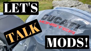 Let's talk mods - Ducati Monster 1200 S