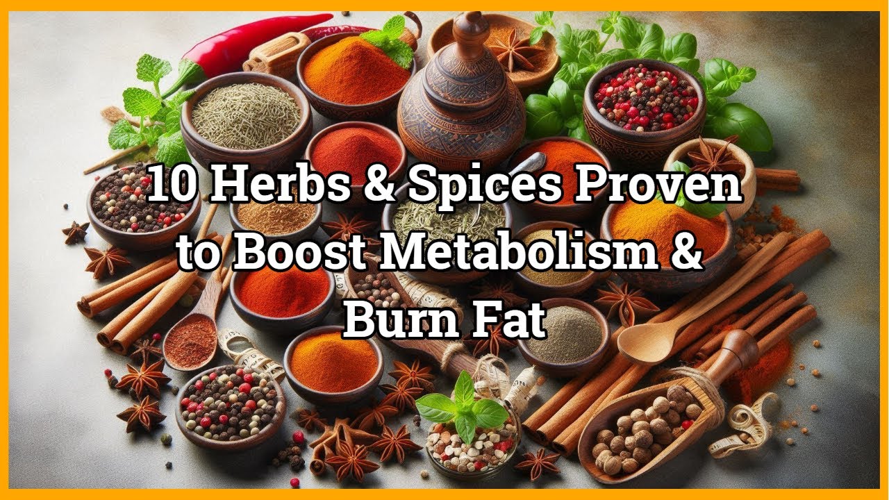 10 Herbs & Spices Proven to Boost Metabolism & Burn Fat Spice Up Your