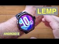 LEMFO LEMP Android 9 Top (Dual) Cameras 4GB/64GB SpO2 New Tech Smartwatch: Unboxing and 1st Look