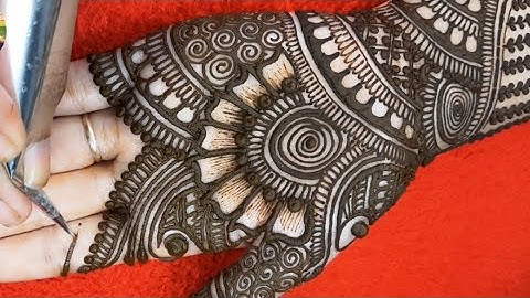 Wedding 2020 & Karva Chauth  special Stylish Easy Mehndi Design|| Bridal Mehndi Design||Full Mehndi