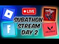 [🔴LIVE] Subathon Day 2: Road to 500 Subs!