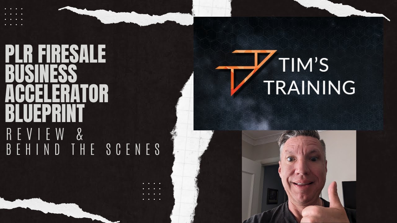 PLR FIRESALE Business Accelerator Blueprint REVIEW +BTS + Bonuses - YouTube