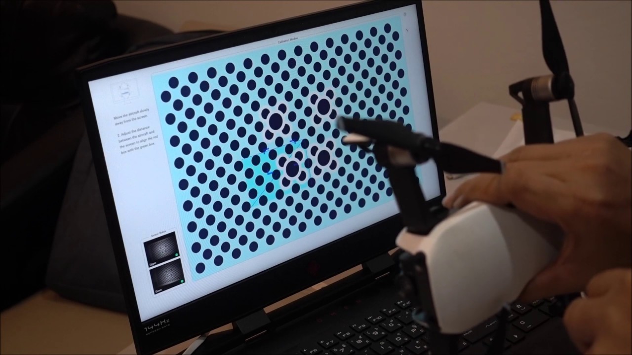 วิธีการคาริเบท วิชชั่น เซ็นเซอร์ MAVIC AIR II VISION SENSOR CALIBRATION