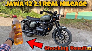 Jawa 42 2.1 Mileage Test 2024 | Shocking Results