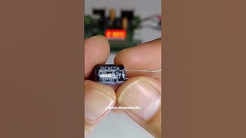 Kondansatör nedir? #elektrik #elektronik #kondansatör