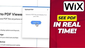 How to Add/Embed PDF Viewer on WIX | Work-Proof Web Visitor Viewing PDF! - 2026 (Full Guide)