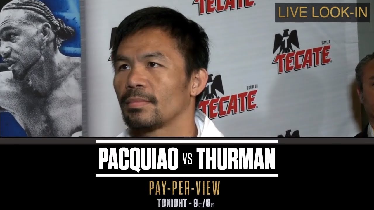 How To Watch Manny Pacquiao vs. Keith Thurman