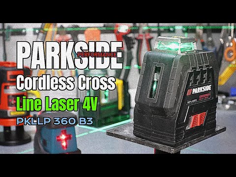 PARKSIDE - Line 4V / YouTube B3 360 Cross [ PKLLP ] Laser PERFORMANCE Cordless