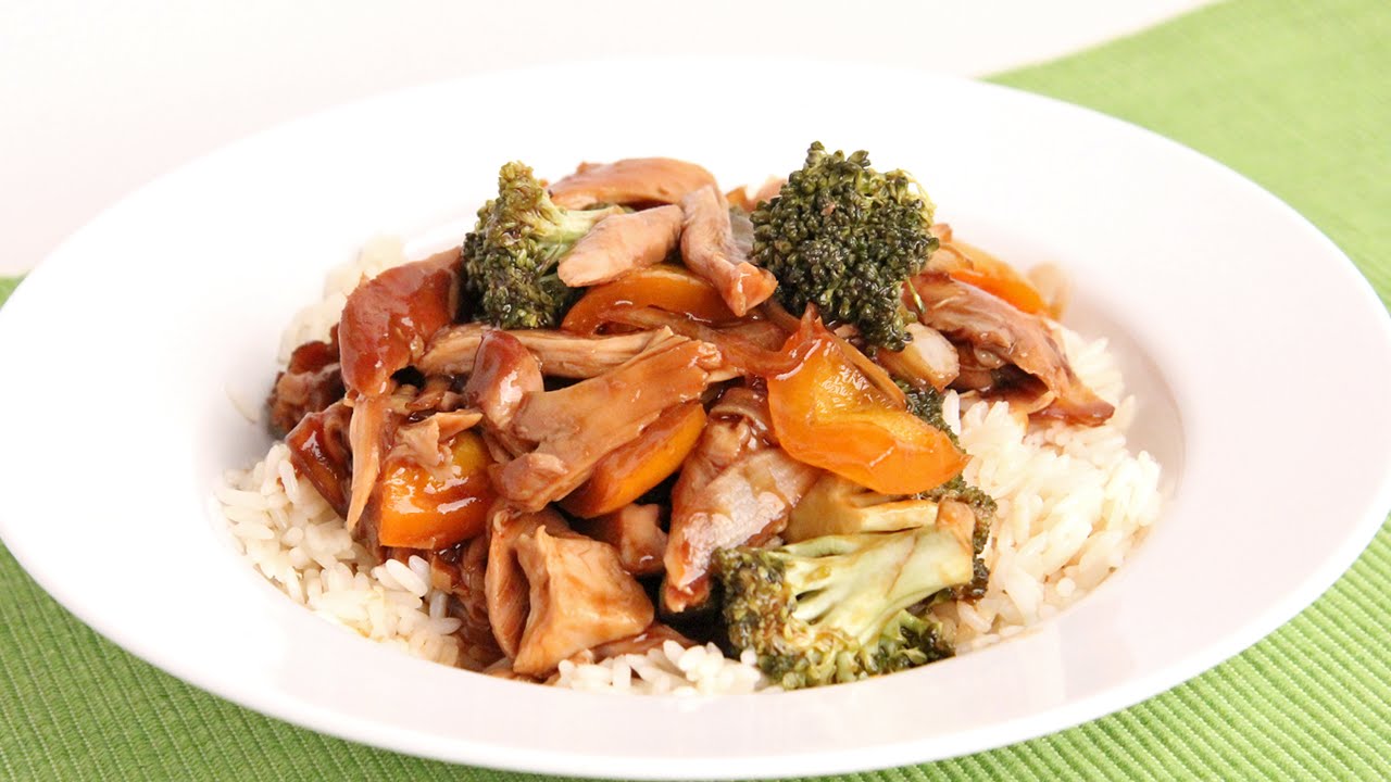 Crock Pot Teriyaki Chicken Recipe - Laura Vitale - Laura in the Kitchen Episode 965