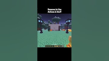 Minecraft Redenen om Actions & Stuff 1.7 Update te gebruiken