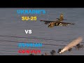Ukrainian Su25s Vs Russian Convoy With SAM | DCS World | Single Mission | Tribute