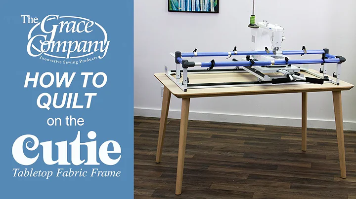 How to Quilt on the Cutie Frame
