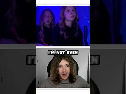 She was so scared 😂