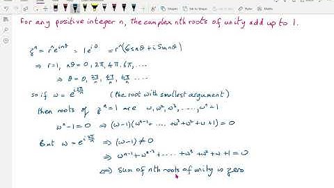 F2 3.5b nth roots of unity