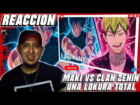 🎶Maki vs Clan Zenin MUSIC [ VIDEO ] - LOOKINEY // REACCION🔥