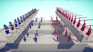 Tournament on the Defensive Towers on the Lines Map | Totally Accurate Battle Simulator TABS