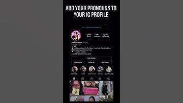 Add your pronouns to your IG bio #shorts #shorts
