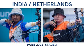 India v Netherlands - recurve mixed team gold | Paris 2021 Hyundai Archery World Cup S3