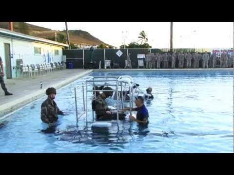 US Marines and French Airborne - Helo dunker (AMER...