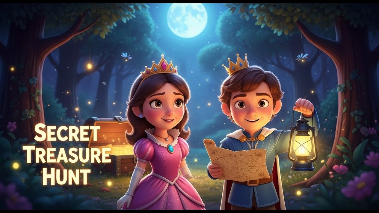 Bedtime Story for Kids | The Secret Treasure Hunt with Bella & Buddy