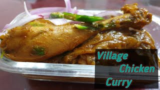 Village Chicken Curry Recipe || Simple Traditional Village food || Life of Unity