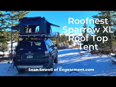 Video: Roofnest's Sparrow XL Er En Tag-hvor Som Helst, Taglejeseng