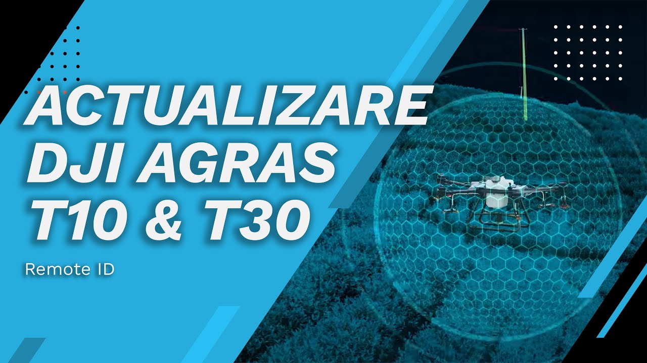 Update Firmware DJI Agras T10 & Agras T30 Remote ID – DroneProfesionale