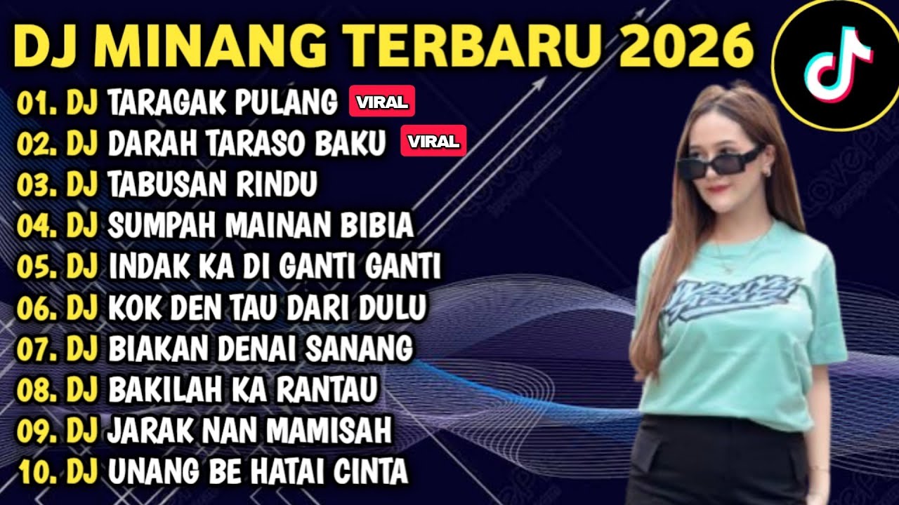 DJ MINANG TERBARU 2026 FULL BASS - DJ ALAH BATAHUN MANJADI X DARAH LAH TARASO BAKU VIRAL TIKTOK