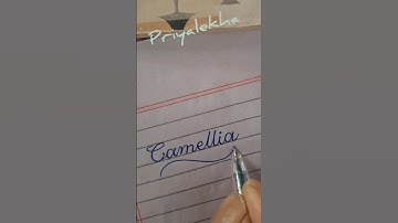 How to improve cursive handwriting || #shorts #handwriting #priyalekha