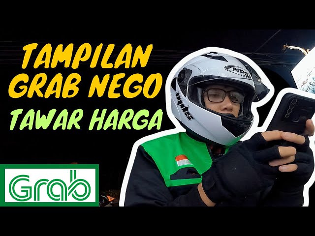 Tarif Grab Nego Tawar Harga, Tampilan Baru Grab Bike Nego, Cara Menjalankan Orderan Grab Bike Nego class=