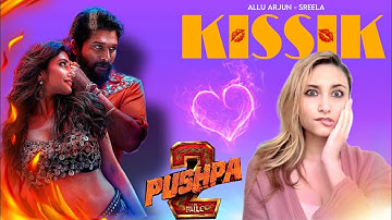 Kissik reaction | Pushpa 2:the rule | Srileela, Allu Arjun and Rashmika Mandana |
